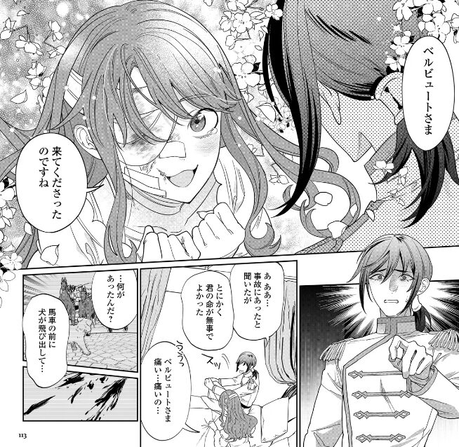 私が死んで満足ですか？　ルミナ　顔の傷