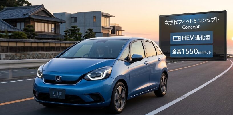 フィット5 フルモデルチェンジ